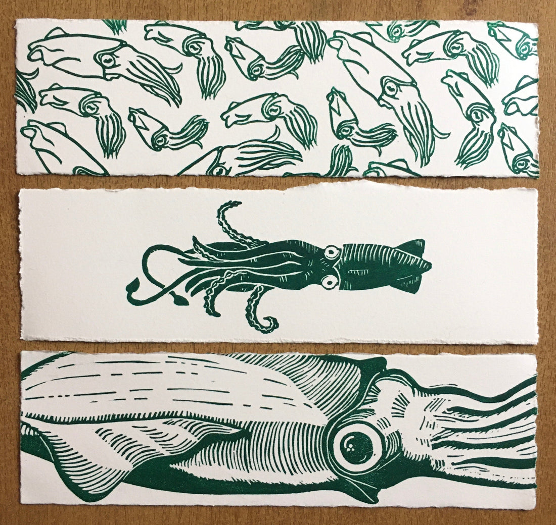 Meet the linocut printmaker - Jasmin of JDO Prints