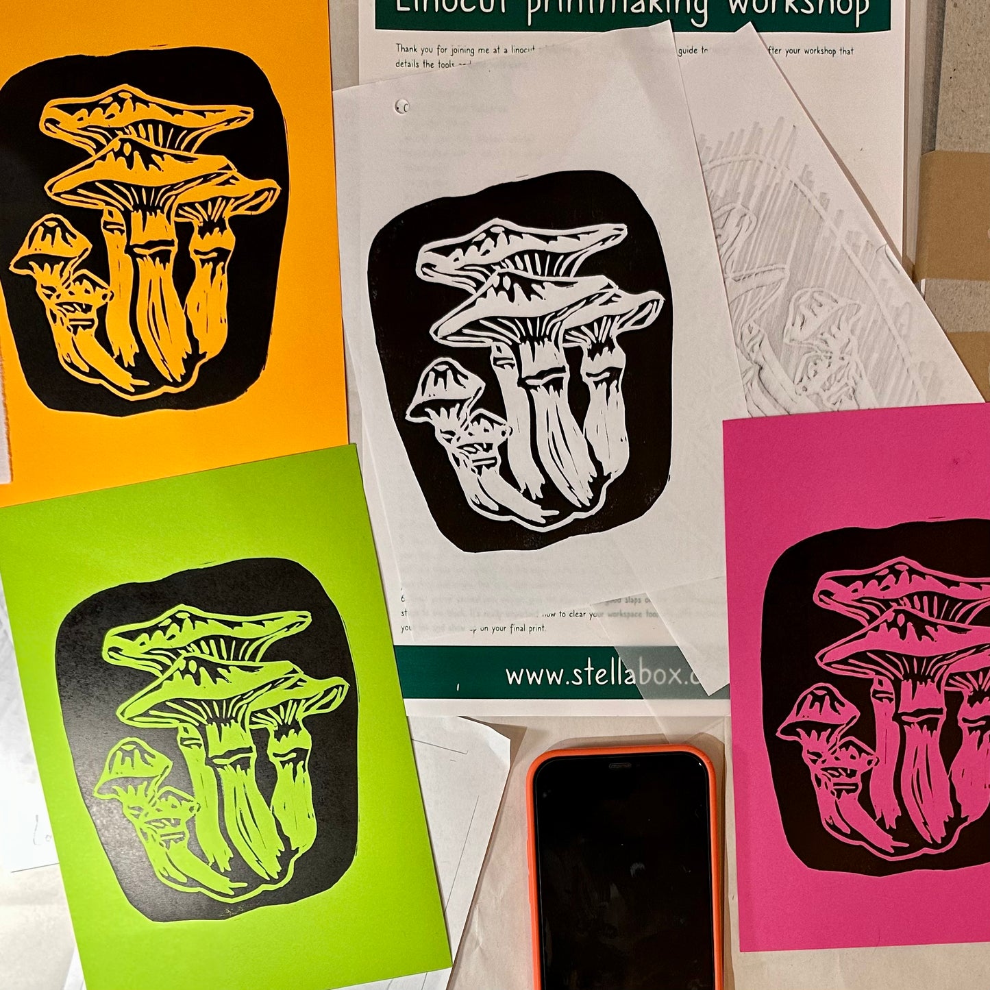 Introduction to Linocut Printmaking - General Beginner