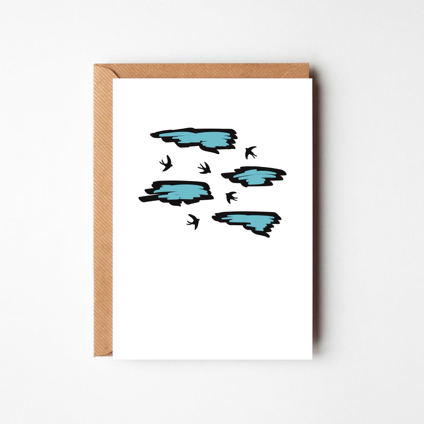 'Soar' Greeting Card on Recycled paper