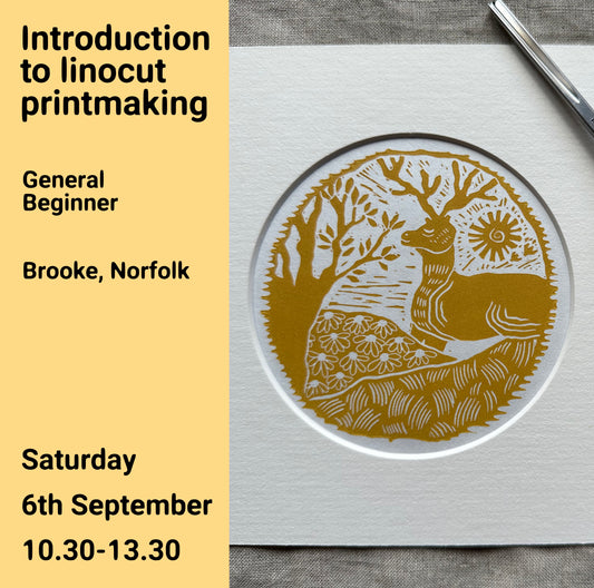 Introduction to Linocut Printmaking - General Beginner